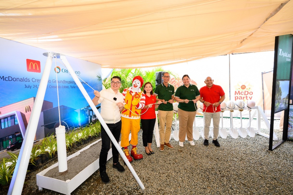 Ayala Land’s Cresendo Estate to host McDonald’s first Green & Good Store in Tarlac