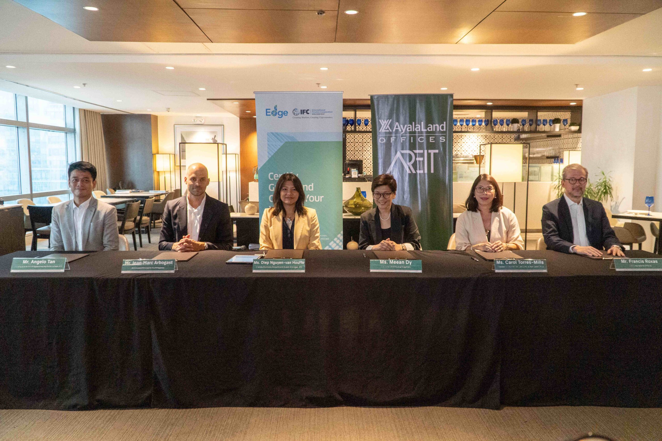 Ayala Land and IFC sign Agreement in Pursuit of World’s Largest EDGE Zero Carbon-Certified Leasing Portfolio
