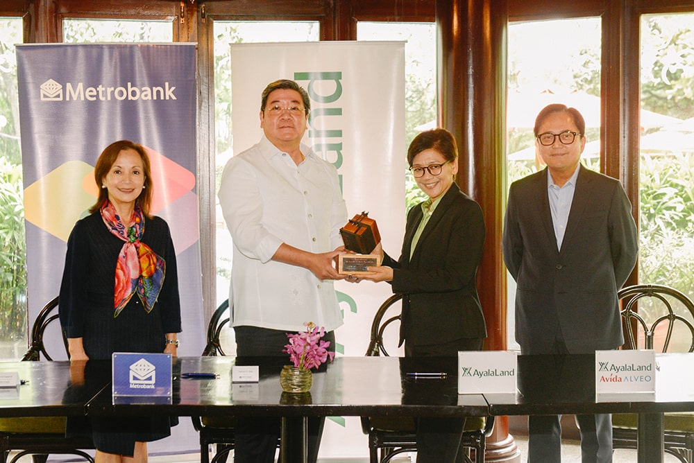 Ayala Land signs P15-billion 10-year loan with Metrobank